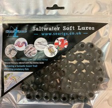 Black Lugworm / Ragworm / Peeler Crab / Mackerel Natural Flavoured Bait Stops 48