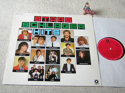 STARS SCHLAGER HITS 1984 LP SONOCORD SLADE TRIO NENA RIGHEIRA CARPENDALE MILSTER