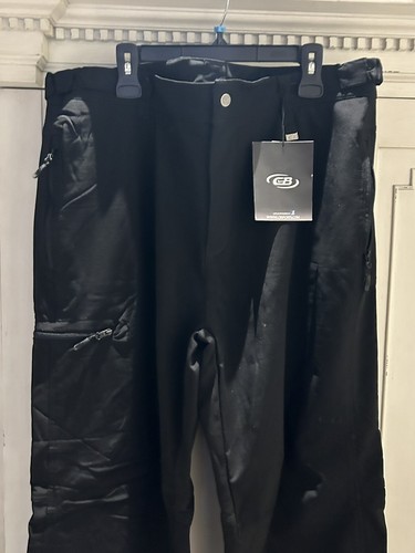 NWT CB Sports Snowboard Pants Snow Ski mens XXL black Winter Adult 2XL PMC114M - Picture 3 of 10