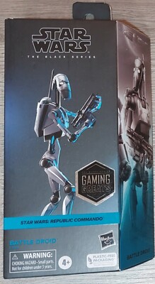 Star Wars Black Series Republic Commando Battle Droid 6'' Action Figure Exclusive