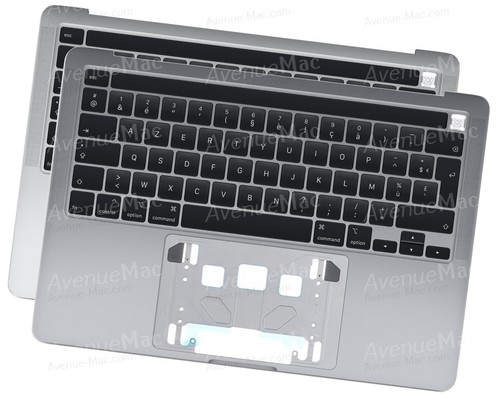 Apple MacBook Air 13 A2179 (2020) Top Case w/ Battery & TouchPad Silver Grade A