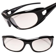 Sporty Design Athletic Active Lifestyle Wrap Around Sunglasses Light Tint Lens