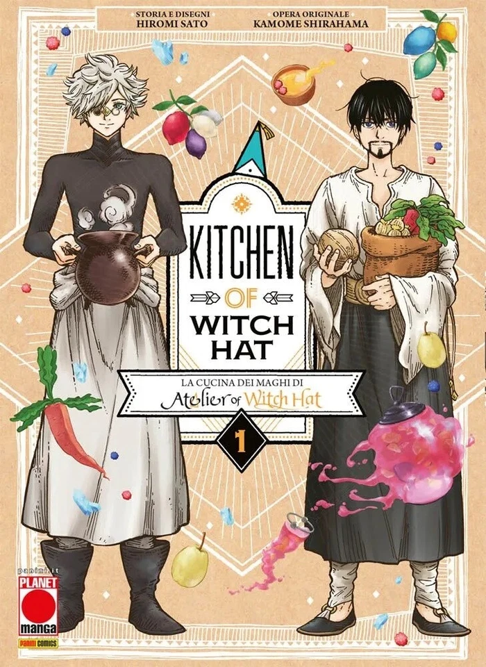 Kitchen of Witch Hat N° 1 - Planet Manga - Panini Comics - ITALIANO NUOVO