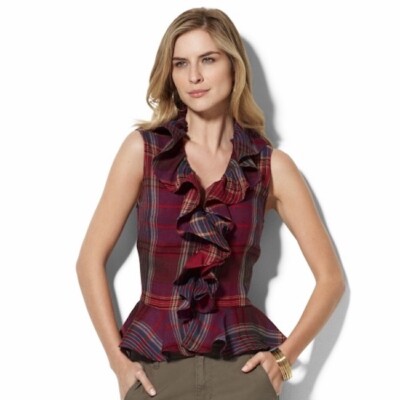 ralph lauren sleeveless shirt