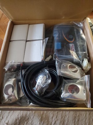 Race Sport RS-RTE3-307B(A) 4 LED Hi-Power Strobe Lighting Kit w Brain Unit