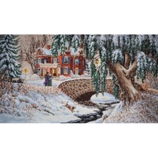 Cross Stitch Kit By Classic Design - Winter patterns