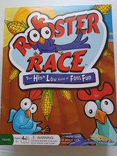 ROOSTER RACE High-Low Guessing Memory Family Card Game Ages 5+ Roosterfin 