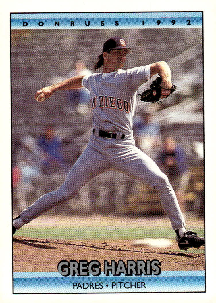 1992 Donruss #49a Greg Harris