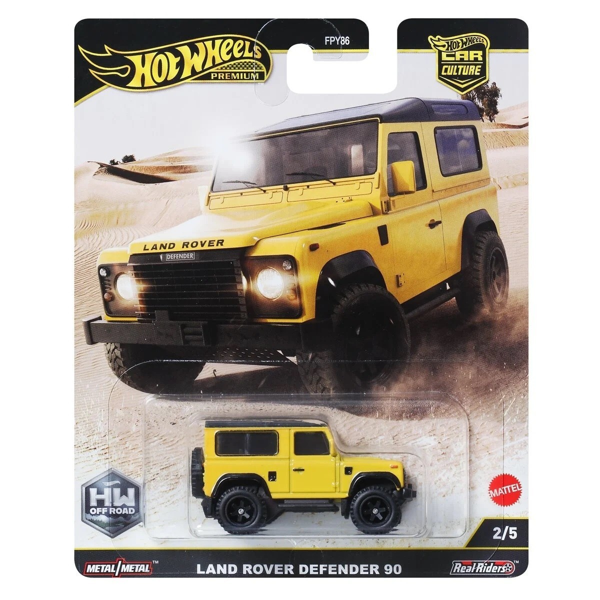 ホットウィール　エリート61 LAND ROVER DEFENDER 90 Amazon.com: Hot Wheels Land Rover Defender 90, HW Hot Trucks