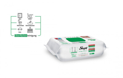 Sleepy Easy Clean Oberflächenreinigungstücher mit Duftende weiße Seife - Grün