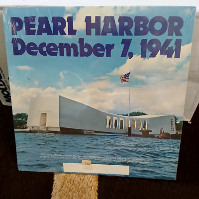 NEW SEALED Pearl Harbor December 7, 1941 Mono LP 1976 Hula Records P-24 RARE !!