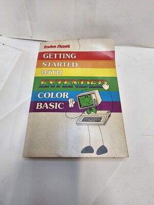 1984 Radio Shack Tandy Getting Started with Extended Color Basic ...