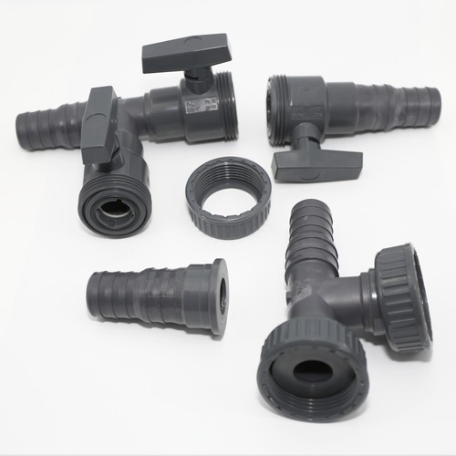 HAF® 3 Wege Solarweiche 4-teilig Bypass für Pool Pumpe Solar Heizung Wärmepumpe - Bild 4 von 7