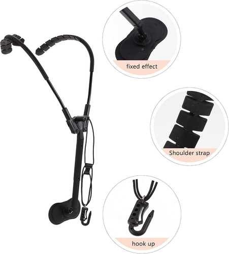 Vaguelly Saxophone Shoulder Harness Comfortable Saxophone Neck Strap Hook Alumin - Picture 7 of 12