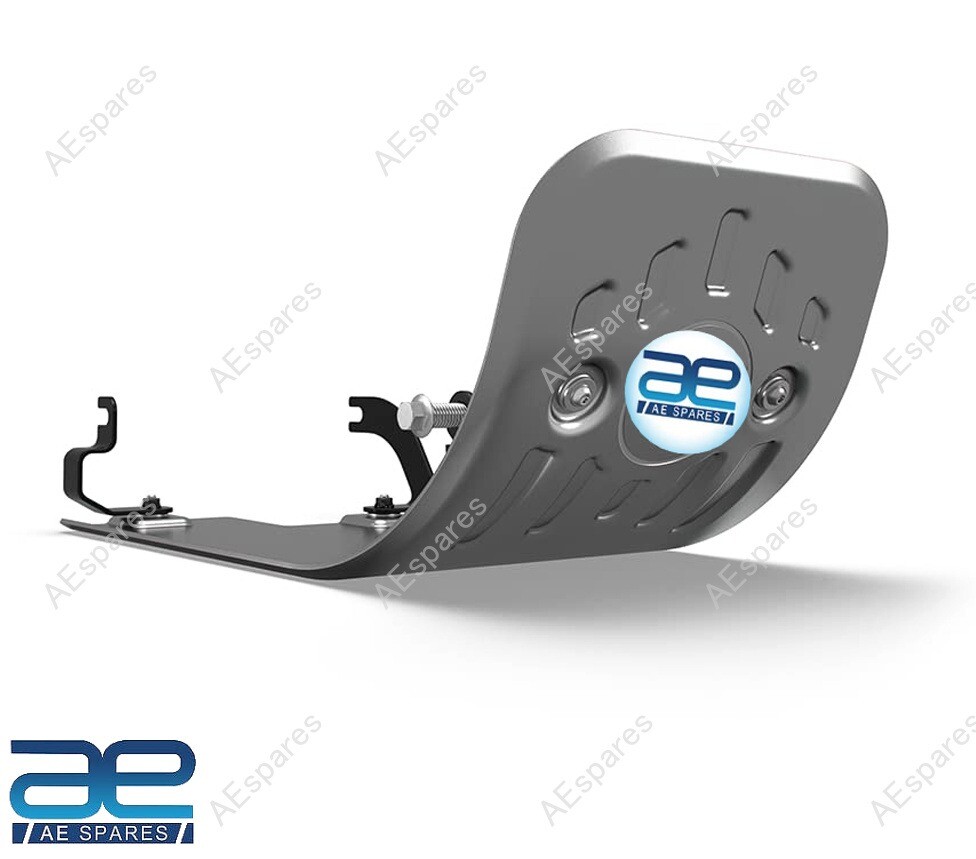 Sumpguard In Argento Compatibile Con Royal Enfield Super Meteor 650 KXA00289