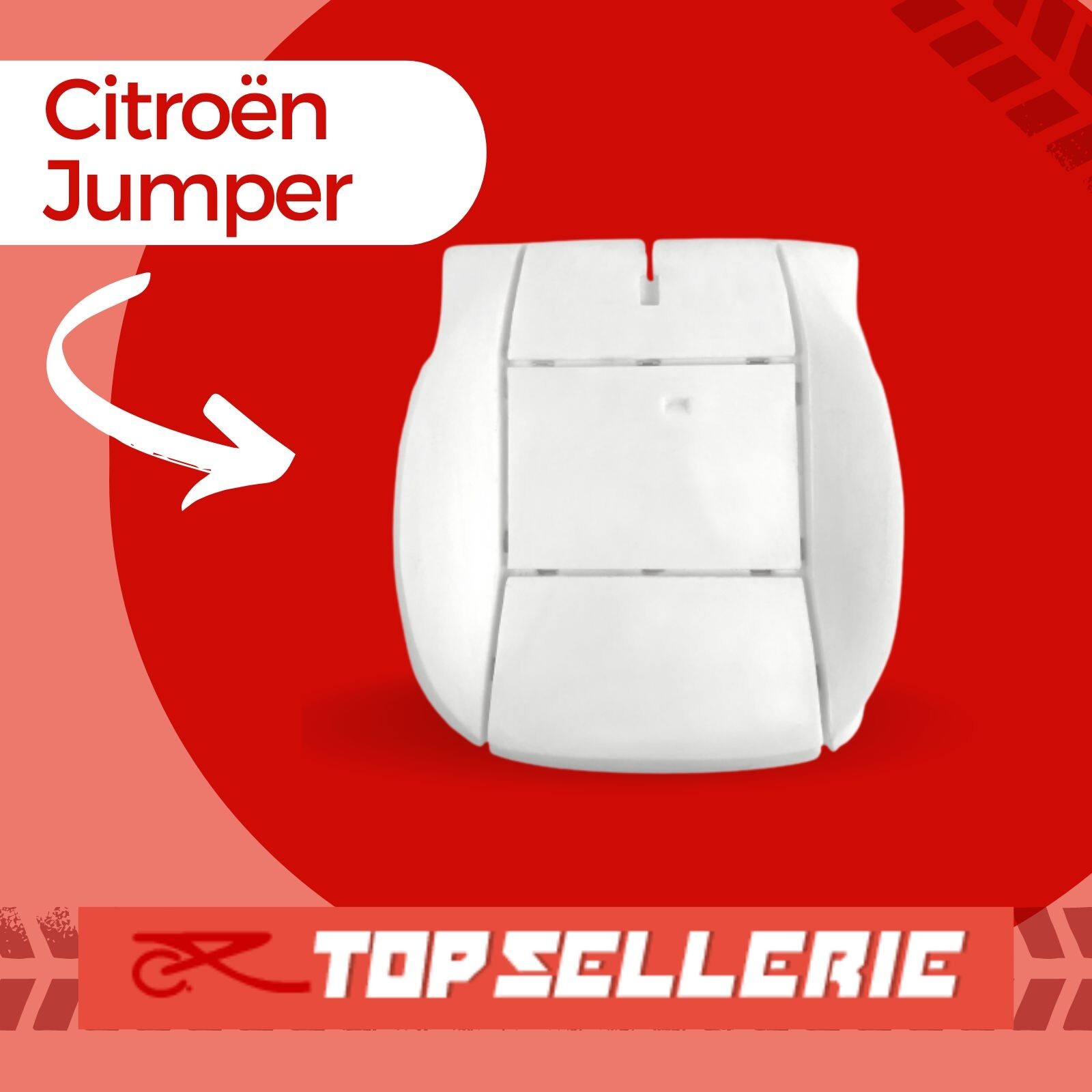 Mousse d'assise Citroen Jumper trajets confortables et livraisons sans fatigue MA0043
