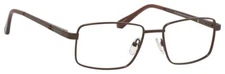 Dale Earnhardt, Jr Designer Blue Light Blocking Glasses 6817 in Satin Brown 53mm