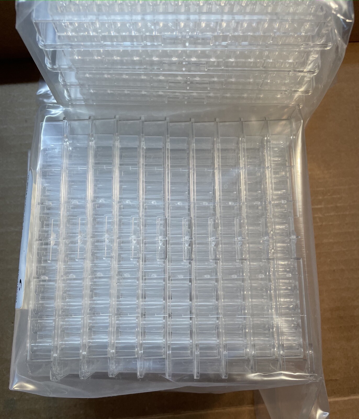 (40) Greiner Bioone 96well Clear Half Area Uvstar Microplates No Lid