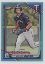 2024 Bowman Draft Chrome Sky Blue Refractor Walker Jenkins #BDC-166 14md