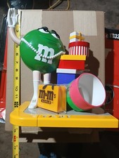M&M's Green Character Display Figure Candy & Nuts Advertising