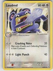 Loudred 39/101 EX Hidden Legends Uncommon