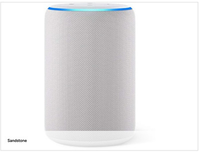 NEW   Amazon Echo 3rd Gen Alexa Smart Speaker US Version DOLBY SANDSTONE WHITE