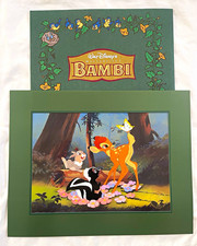 Walt Disney's Disney Bambi Masterpiece Exclusive Commemorative Lithograph 1997 image