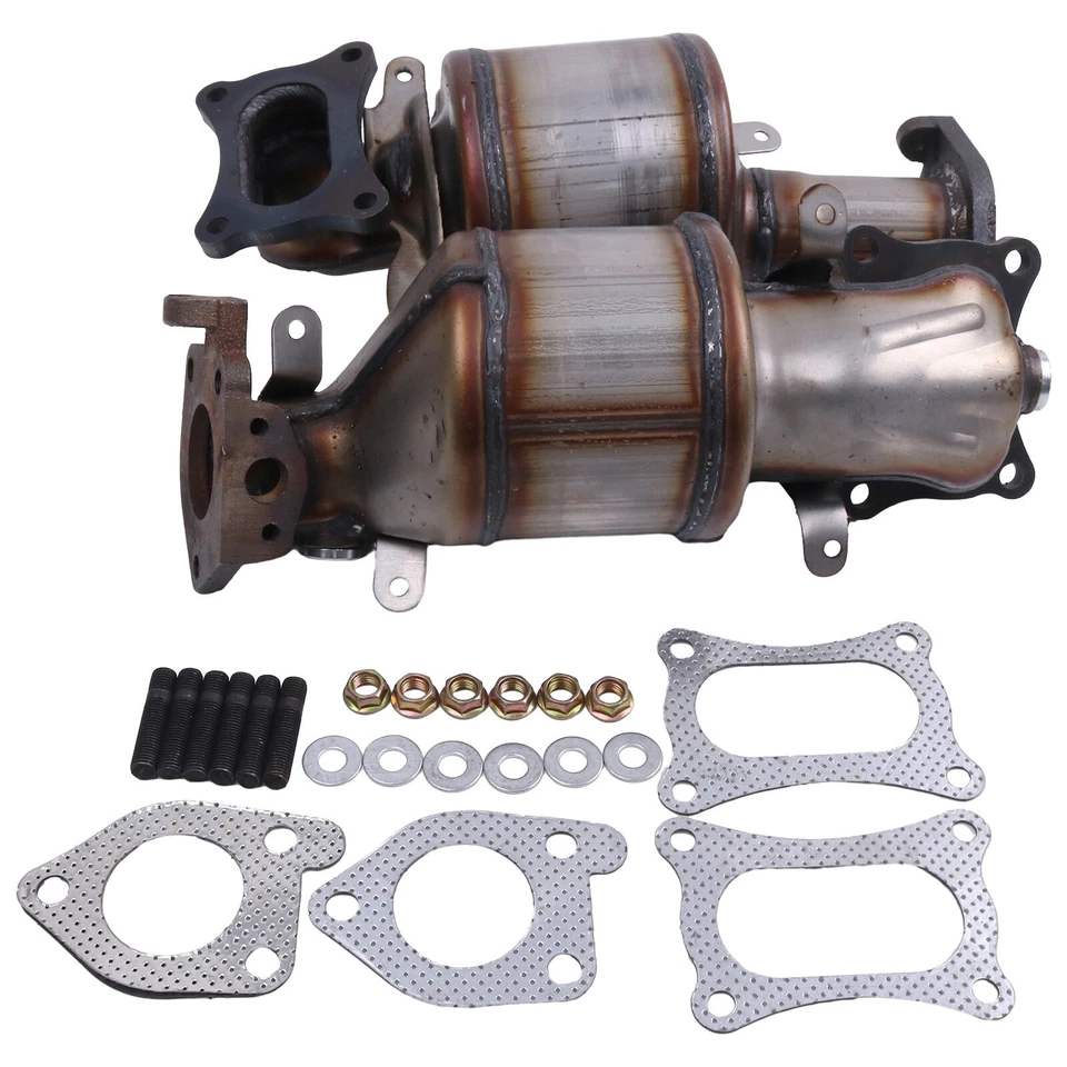 Catalytic Converter Pair Bank 1 and 2 For 2010-2017 Honda Odyssey 3.5L - Image 2 of 4