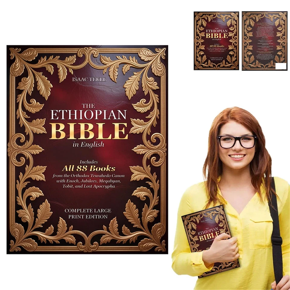 ISAACTEKLE The Ethiopian Bible in English Complete Large Print Ed Paperback - Image 4 of 4