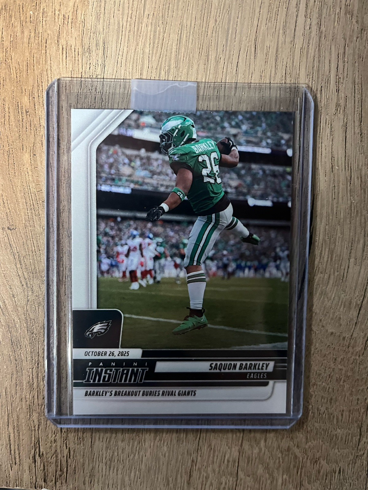 2025 Panini Instant NFL #177 Saquon Barkley Philadelphia Eagles SSP #'d/239