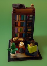 LEGO IDEAS: Los libros son mi pasión GWP (40698) hechos de piezas LEGO nuevas.