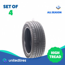 Set Of 4 Used 21555r17 Michelin Defender 2 94h - 832