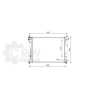 AVA Quality Cooling KüHler WasserküHler MotorküHler FüR Hyundai I20 PB PBT