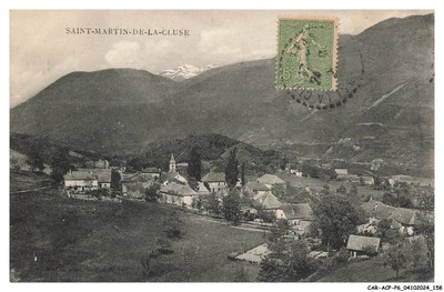 CAR-ACPP6-0460-38 - SAINT-MARTIN-DE-LA-CLUSE - Gesamtansicht