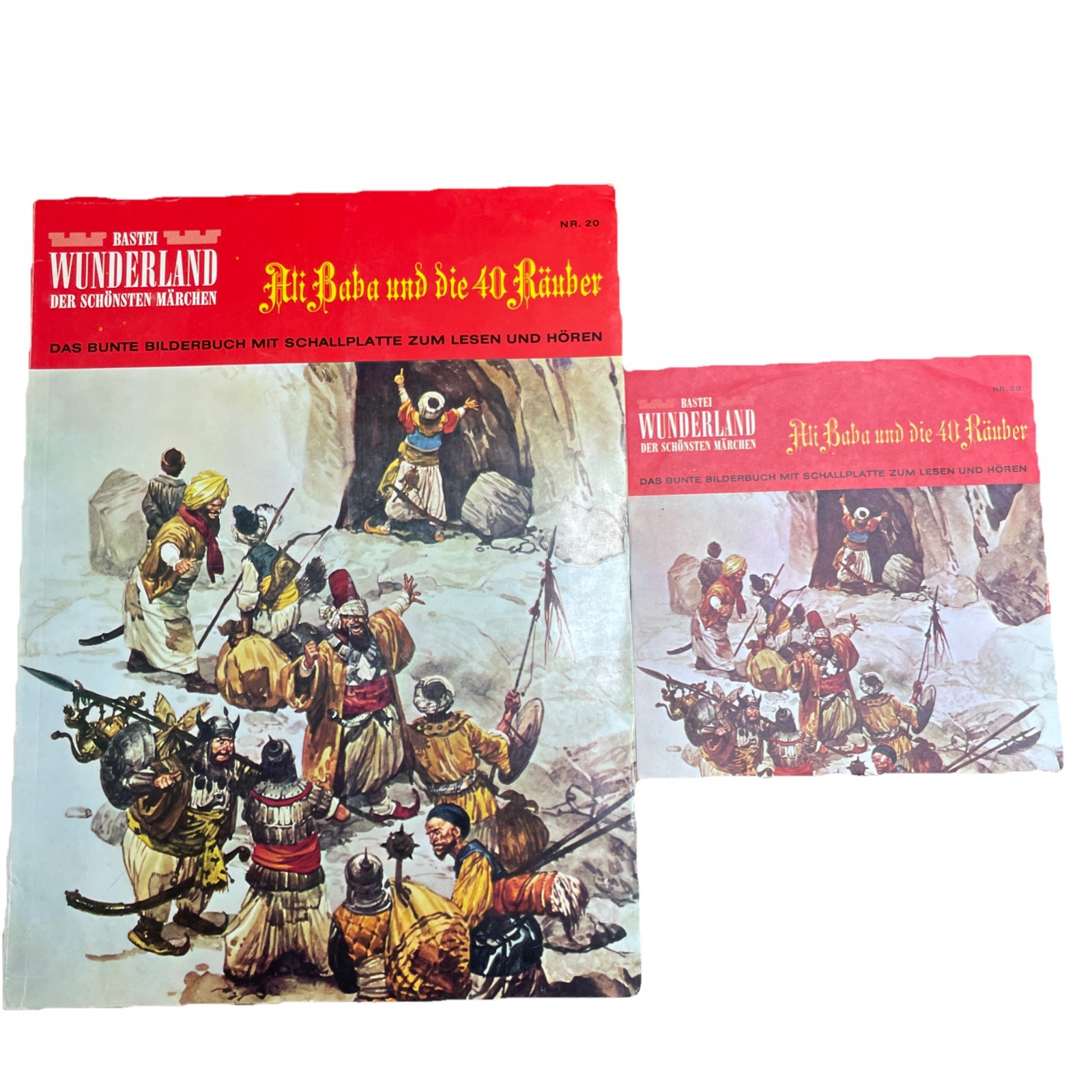 Bastei Wunderland der schönsten Märchen + LP Ali Baba und die 40 Räuber Nr. 20