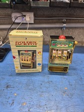 Mini slot machine da casinò vintage Waco Golden Jackpot con scatola