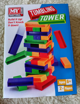 Tumbling Tower - M.Y Traditional Games - Alter 6+ - 2 + Spieler - NEU: BESCHREIBUNG LESEN