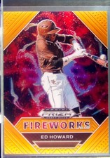 2020 Prizm Draft Picks Ed Howard Neon Orange Prizm /50 #PDP181