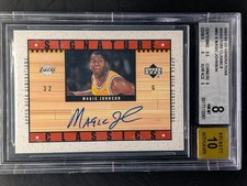 2002-03 Upper Deck Generations - Signature Classics Magic Johnson #MG-S (AU)