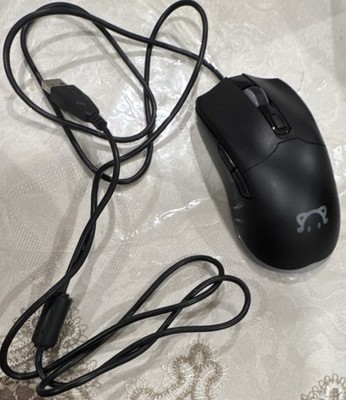 Akko STM120 Wired USB Optical Ergonomic Gaming Mouse Black 5 Buttons