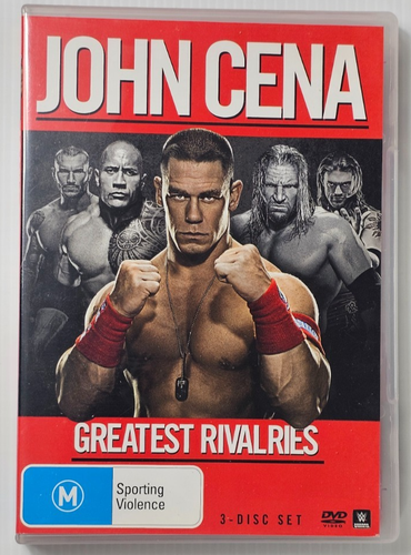 WWE John Cena Greatest Rivalries The John Cena Experience & Word Life 3 DVD's R4 - Imagen 8 de 11