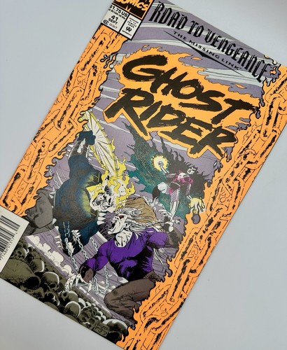 Marvel Comics - Ghost Rider #41 Newsstand Edition (1993) VG/B&B/CS - Picture 3 of 10