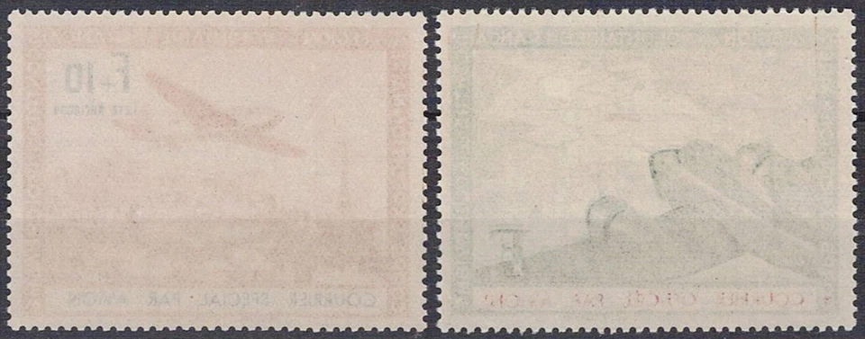 Deutsche Feldpost Frankreich Michel Nr. II bis X postfrisch/ungebraucht 6 Bilder - Bild 2 von 4