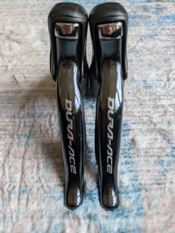 SHIMANO DURA ACE DI2 ST-9070 2x11 SPEED STI RIM BRAKE LEVERS SHIFTERS