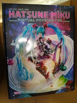 VOCALOID HATSUNE MIKU VIRTUAL POPSTAR VER 1/7 FIGUR + BONUS OFFICIAL NEU SEALED