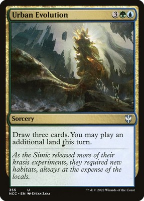 MTG Urban Evolution (355/519) Streets of New Capenna Commander LP