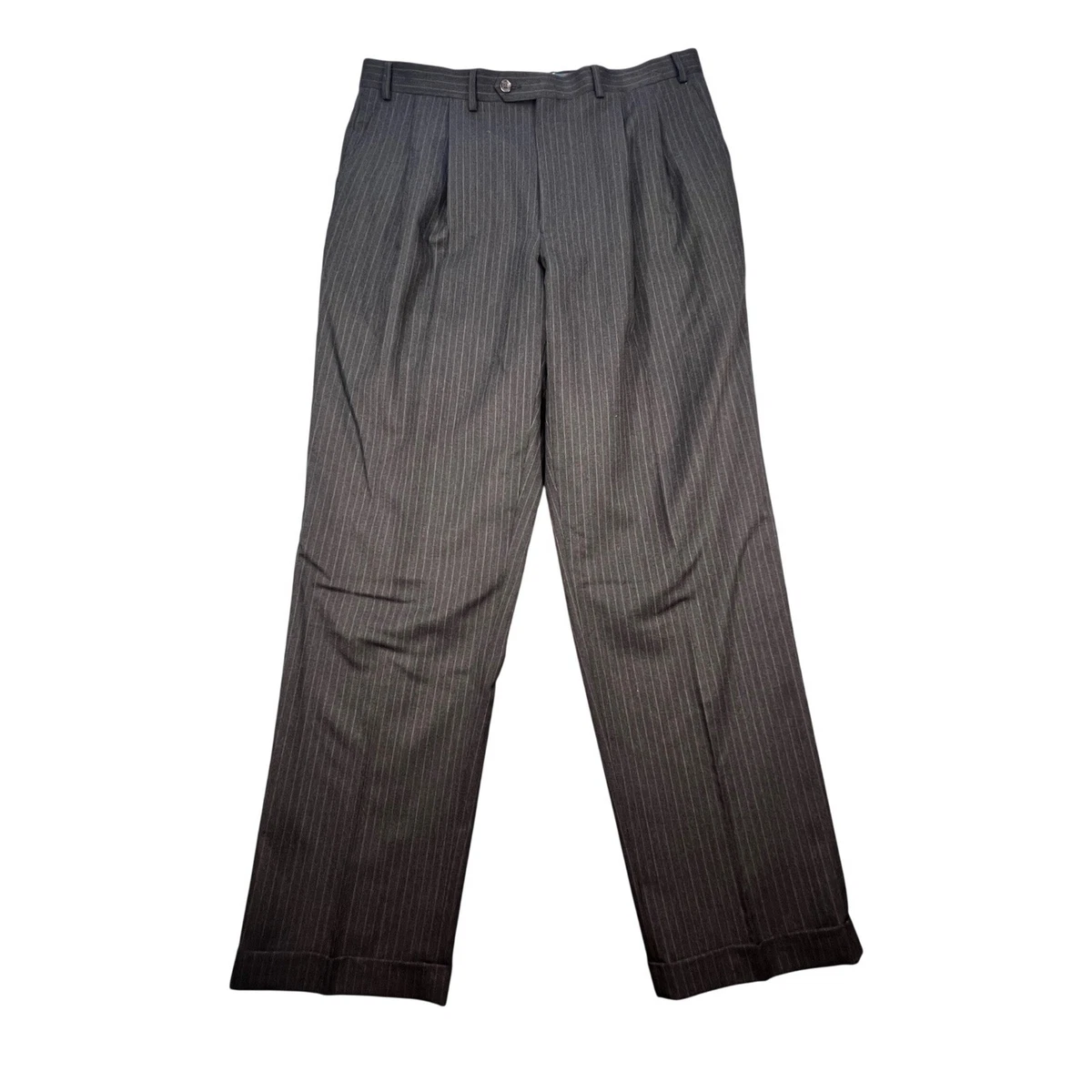 Chaps Pleated Wool Pants for Men for sale | eBay