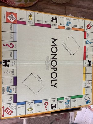 Parker Brothers Monopoly Anniversary Edition Board Game 1973