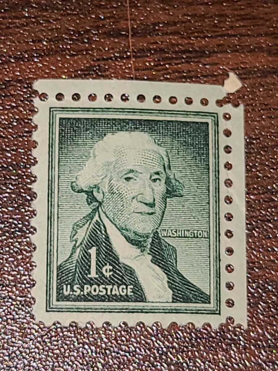 ジョージ・ワシントン1セント希少グリーン切手 ジョージ・ワシントン1セント希少グリーン切手 ジョージ・ワシントン1