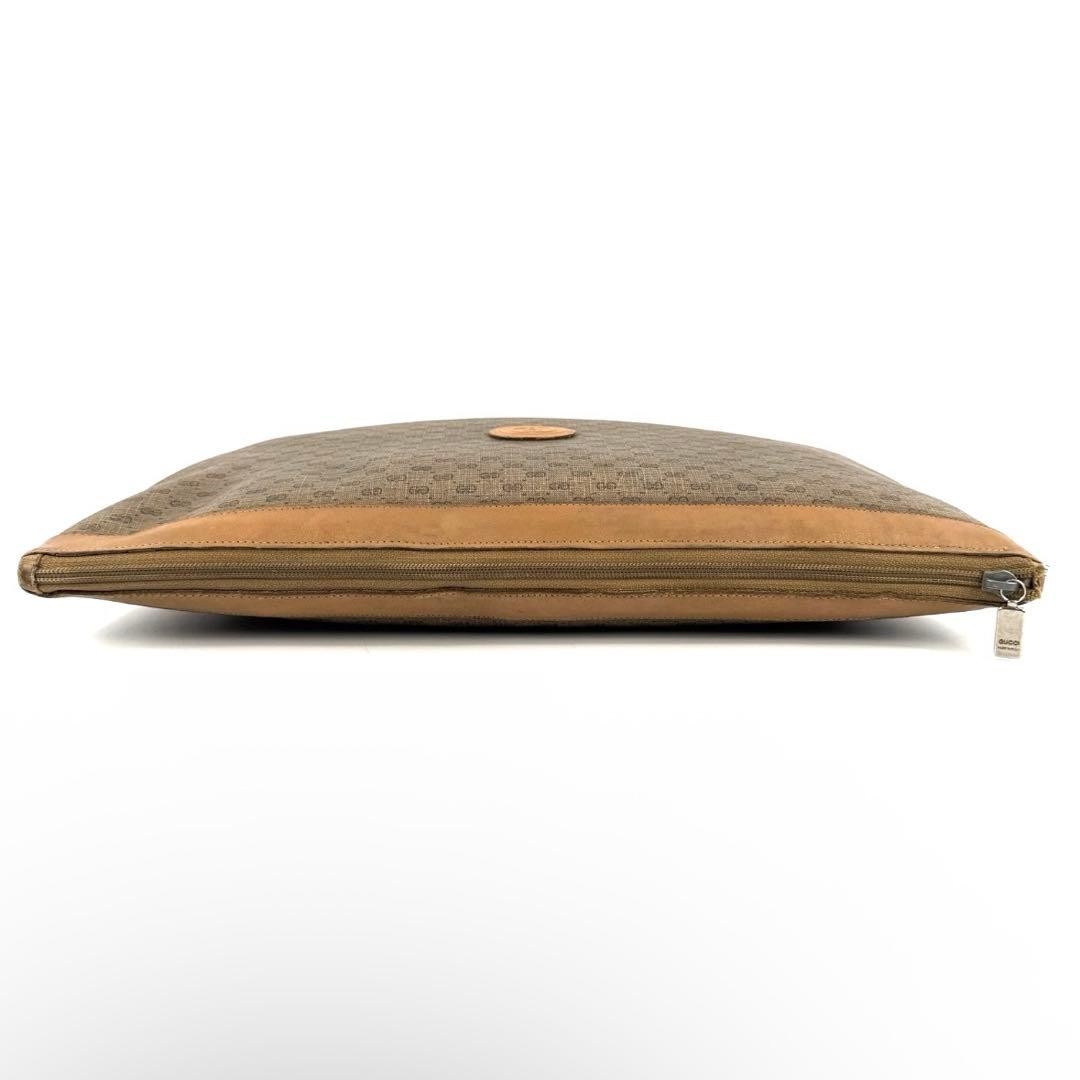 GUCCI Micro GG Patterns Document Case PVC Leather… - image 7